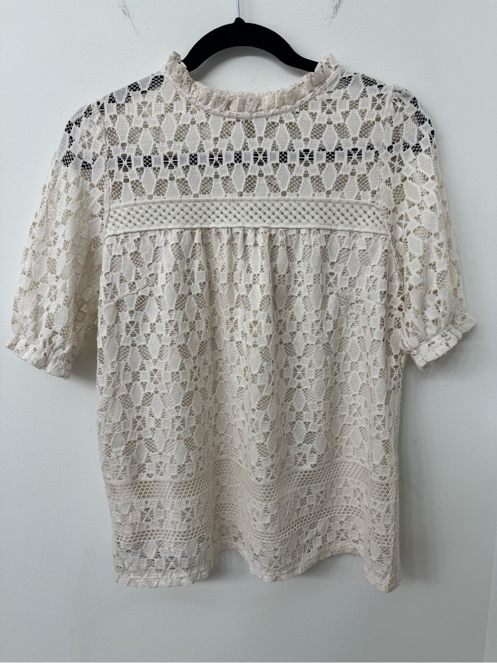 Monteau Lace Crochet Blouse